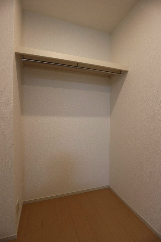 グランメゾン オープンクローゼットなので使いやすいですね。