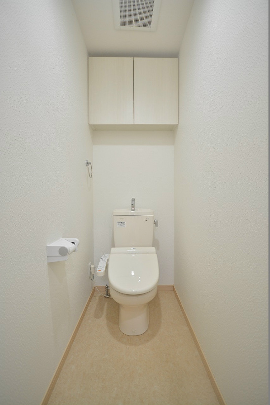 木下鉱産ビルⅤ 温水洗浄便座付きです。