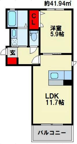 ゼブラ二島 間取り