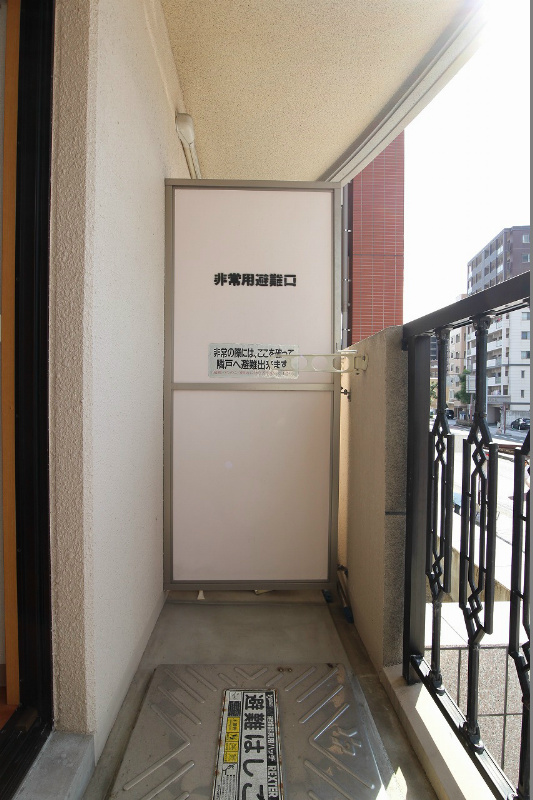 門司港レトロプリンセス 洗濯物も十分干せます。