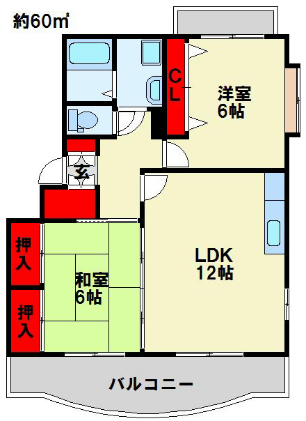 ボネール門司 間取り