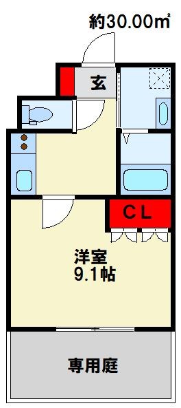 エバーラスティング輝　B棟 間取り