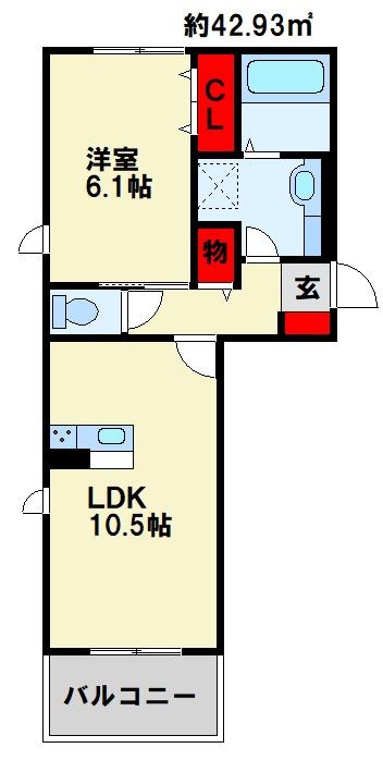 le ciel bleu 間取り図