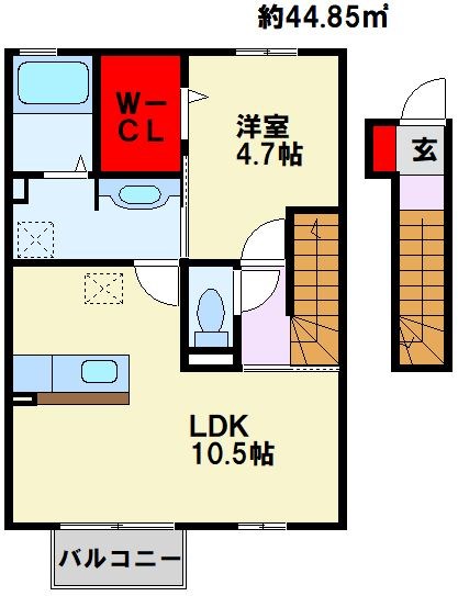 ハーベスト トロワ 間取り