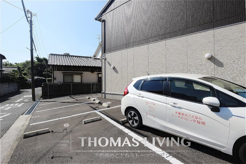 ハーベスト トロワ 駐車場スペースです。