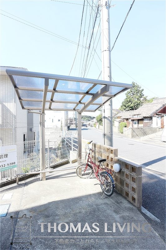 ハーベスト トロワ 駐輪場スペースです。