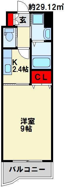 アーバンフォレスト片野 間取り図