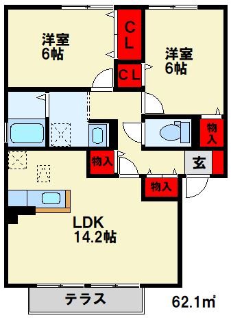 アルケディア 間取り