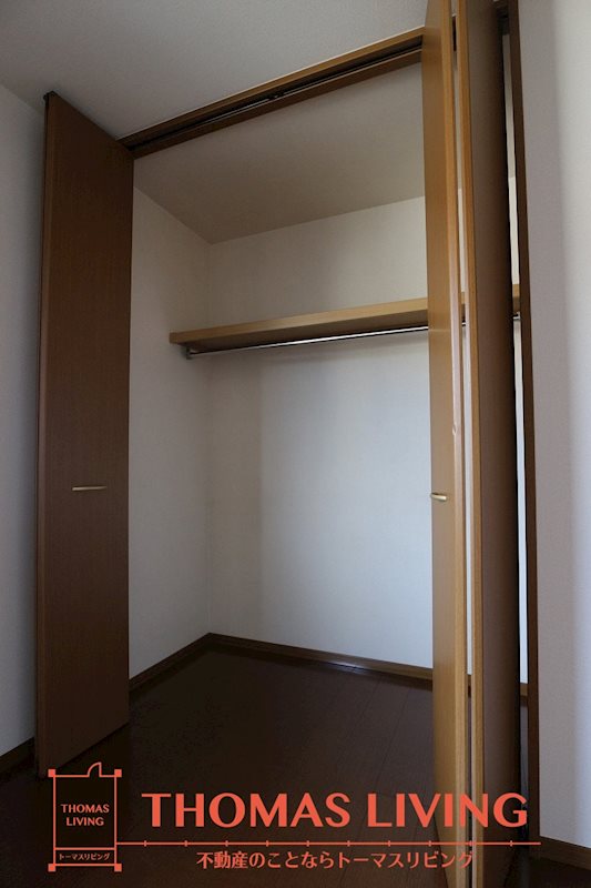 アルケディア 大きな収納でベッドルームもすっきりです。