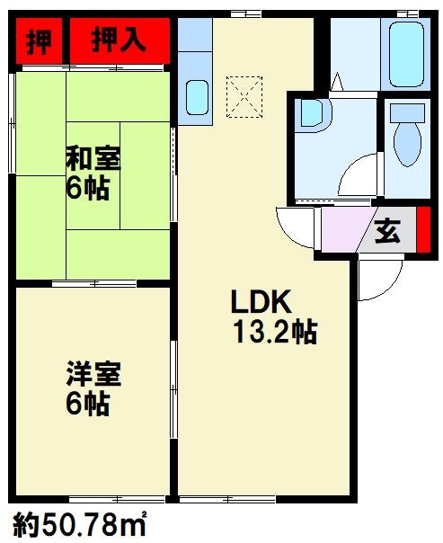 ヴェルドミール A棟 間取り