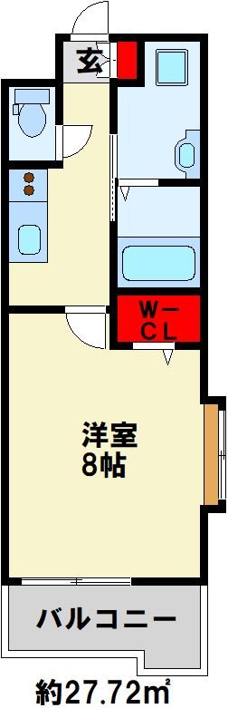 ザ・レジデンス香春口三萩野駅前 間取り