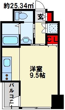 モナトリエ  間取り図