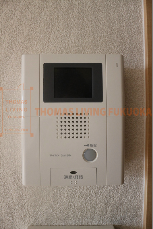 シャーメゾン グランドソレイユ門司 モニタ付きインターホンで安心ですね。