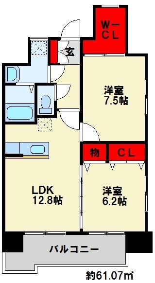 ADVANCE 128 カウンターキッチンやウォークインCLは流行のマストアイテム。