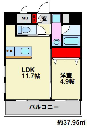 ラフィーネ金田 間取り