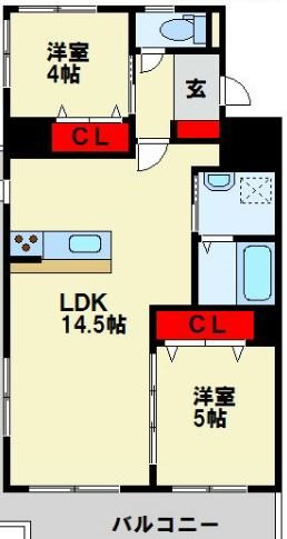第60川崎ビル  間取り図と現物が相違する場合は、現物を優先となります。