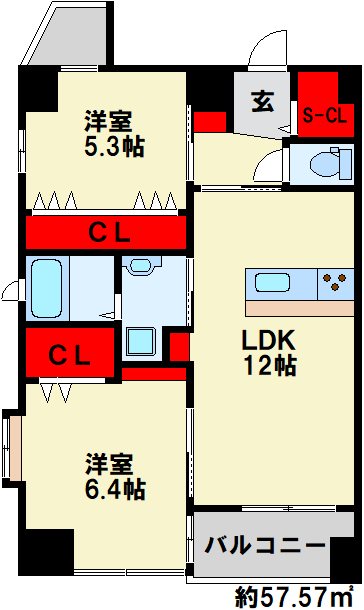 プレミアJONO 間取り