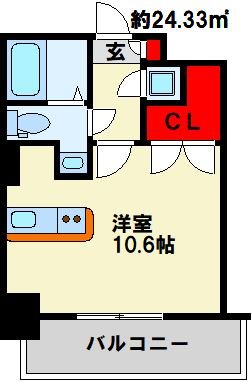 No.63オリエントキャピタルタワー 間取り図