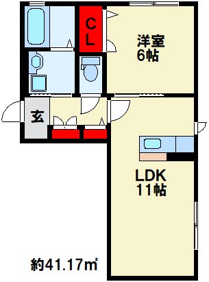 コンフォール A棟 間取り