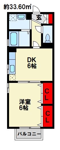 ヴァンソレーユ B棟  間取り