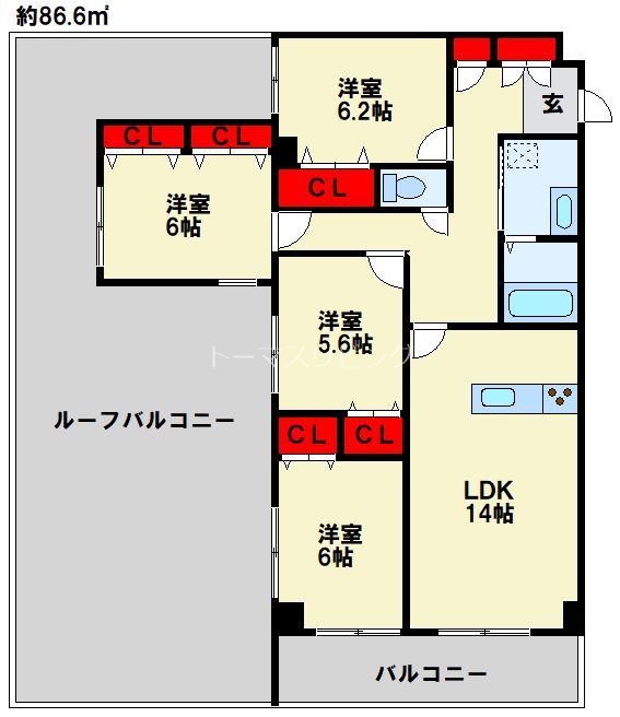 ファミール守恒  間取り