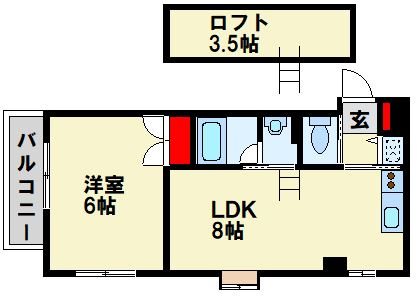 ヒルサイドA 間取り