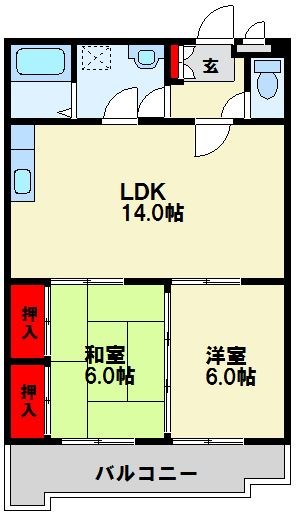 クレベール青山 間取り