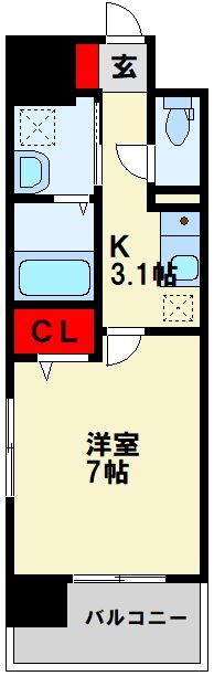 ユニゾンスクエア 側面に窓があるのは、角部屋のみです。