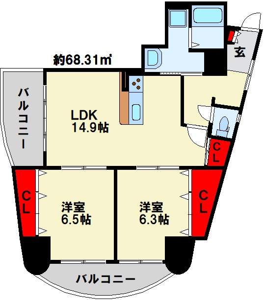 フェルト716 間取り