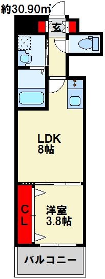 サンクレシア原町別院 間取り図