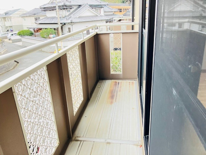 セジュール鴨生田 B棟 ベランダ