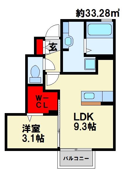 ローズハイツナナ 間取り