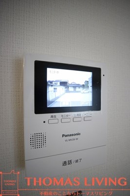 クルーズ・リアン3号棟 来客確認が出来るTVモニターホンです。