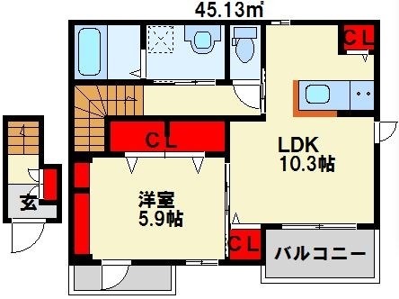 やまぶきガーデンハウス 間取り図