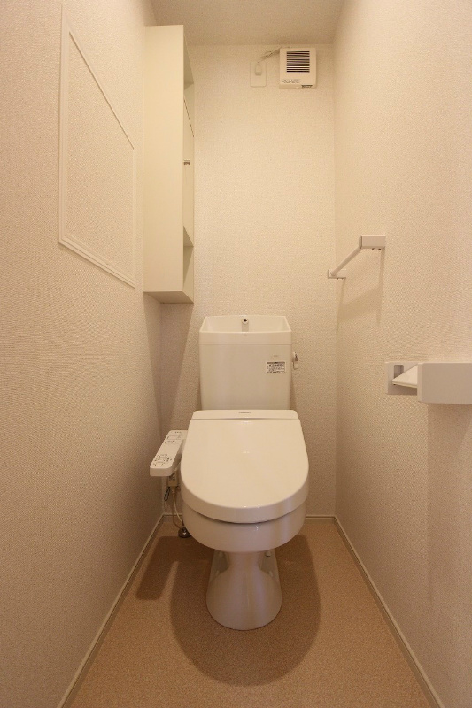やまぶきガーデンハウス 温水洗浄便座付きです。