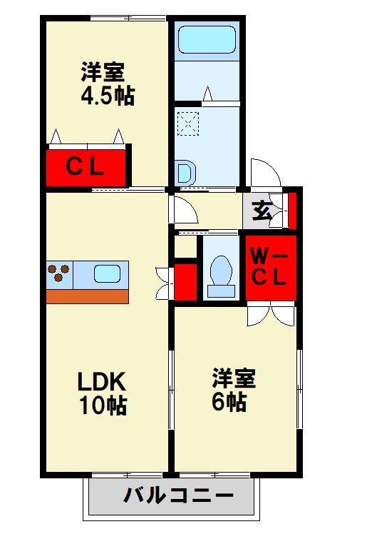 メゾンTOEI 間取り