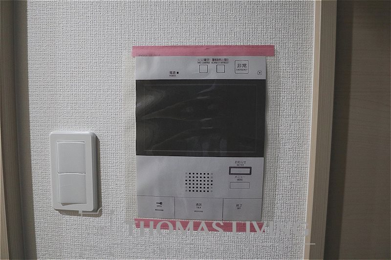 VERDE幸町 来客者が確認できるモニターインターフォン
