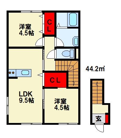 ルミナーレ高須 間取り