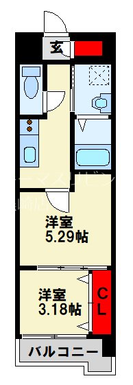 ギャラン鷹の巣 間取り