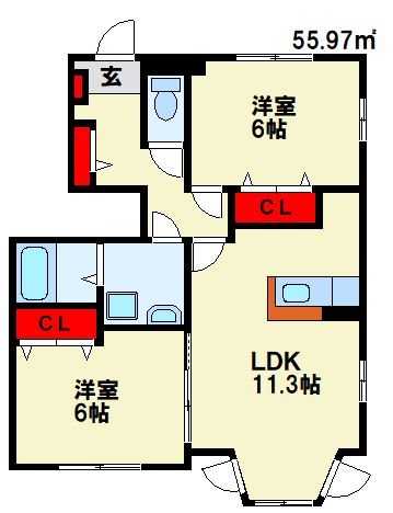 カサブローテ 間取り