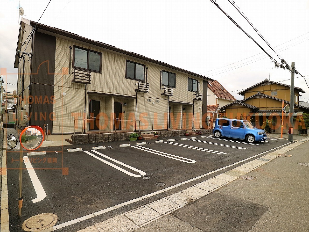 1階も2階もお客様のお部屋です。1世帯に2階分のメゾネット。