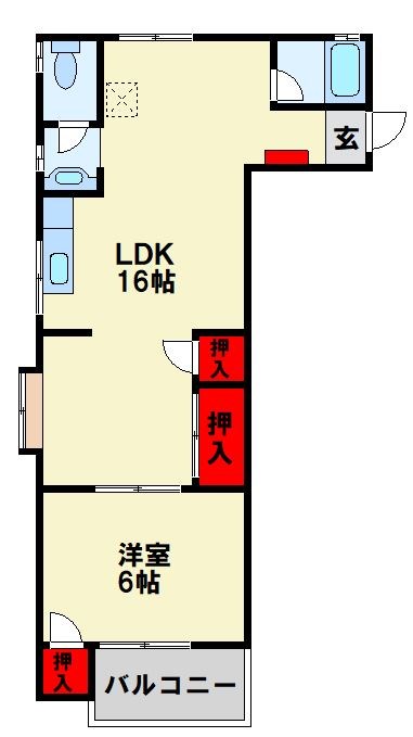 LDKが16畳あります♪