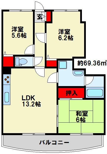 第壱上野マンション 間取り