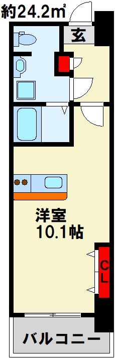 No.63オリエントキャピタルタワー 間取り図