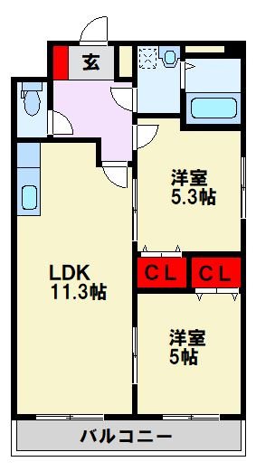 フォレストヴィラ高炉台 間取り