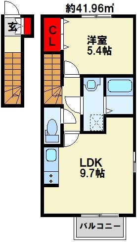 トレス日明壱番館 ※反転タイプです。