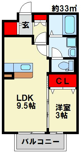 グレイストレビナ赤坂 間取り