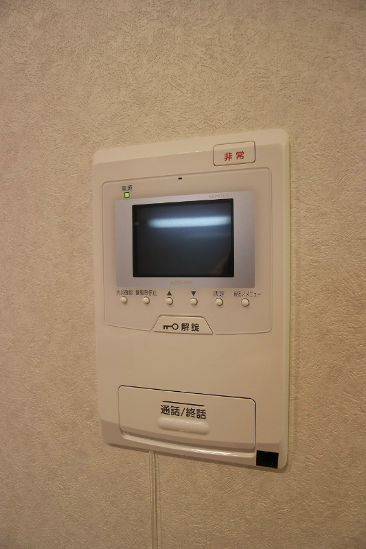 Bay Side Asano 安心安全のモニター付インターホンです。