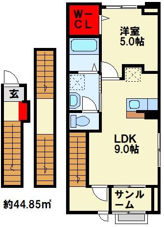グリーンコート 間取り