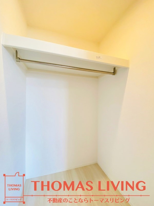 D-room西小倉 大容量のウォークインクローゼットです。